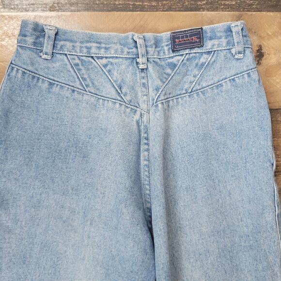 Vintage Punky Womens‎ Denim Blue 100% Cotton Jeans Retro Casual Minimalist - Picture 6 of 13